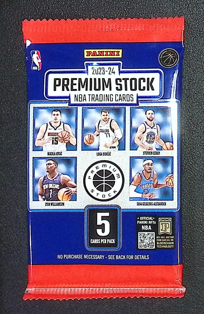 2023-24 Panini NBA Hoops Premium Stock Basketball Card BLASTER BOX PACK - Victor Wembanyama: Panini Basketball NBA Trading & Sports Cards, Rookie Cards in this Set are Victor Wembanyama, Brandon Miller, Scoot Henderson, Amen Thompson, Numbered, Cracked Ice, Attack the Rack, SSP, SP, Anthony E