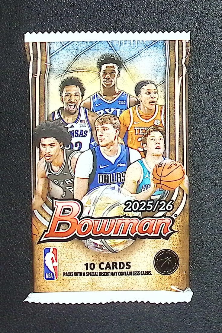 2025-26 Bowman Basketball BLASTER BOX PACK - Cooper Flagg & Kon Knueppel Rookie Cards: Bowman Basketball NBA Trading & Sports Cards, Sports Cards for Sale Near Me, Champion and Hall of Fame Players, Auction Lots for Sale On Line