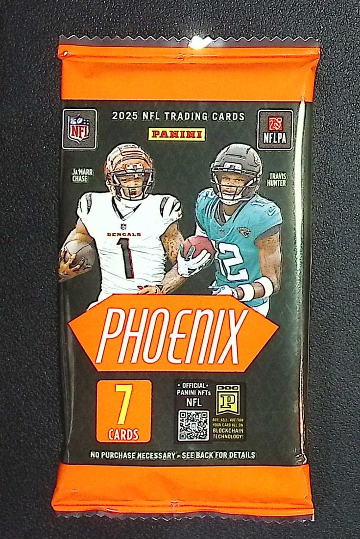 2025 Panini Phoenix Football Cards MEGA BOX PACK, Jaxson Dart, Travis Hunter, Emeka Egbuka: Panini Rookie Football NFL Trading & Sports Cards, Rookie Cards in This Set are Jaxson Dart, Cam Ward, Shedeur Sanders, Cam Skattebo, Travis Hunter, Football & Sports Cards for Sale Near Me, Silver, W
