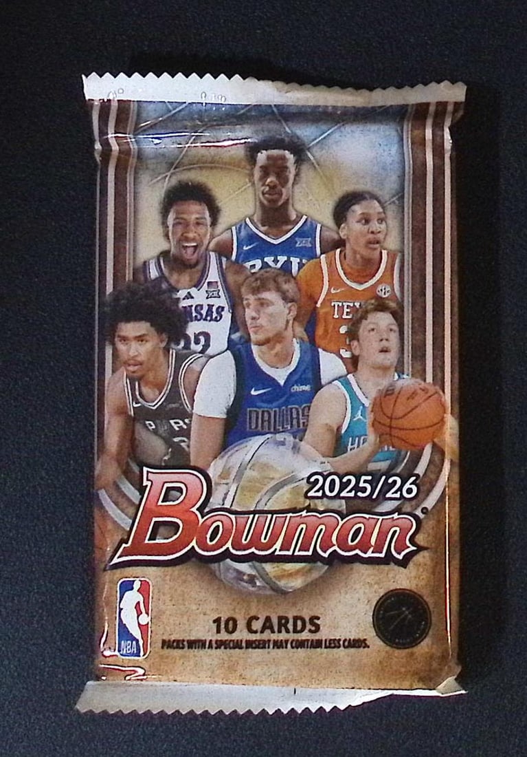 2025-26 Bowman Basketball BLASTER BOX PACK - Cooper Flagg & Kon Knueppel Rookie Cards: Bowman Basketball NBA Trading & Sports Cards, Sports Cards for Sale Near Me, Champion and Hall of Fame Players, Auction Lots for Sale On Line