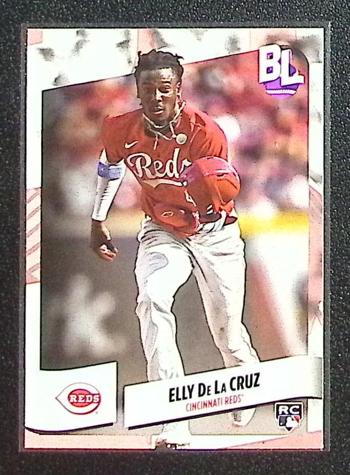 Elly De La Cruz Rookie Card 2024 Topps Big League #51 Cincinnati Reds: Topps Baseball MLB Trading & Sports Cards, Sports Cards for Sale Near Me, World Series & Hall of Fame Players Memorabilia, Refractors, X-Fractors, Numbered, SP, SSP, Valuable Auction Memorabilia Lots 