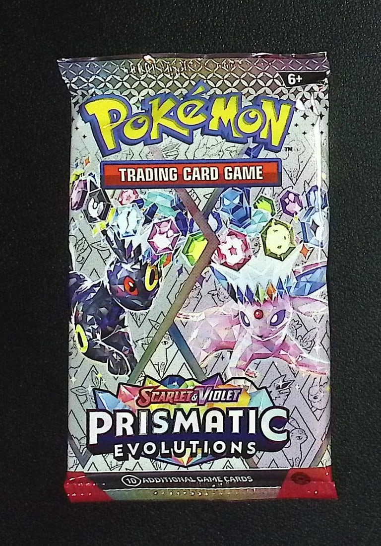 2025 Pokemon Scarlet & Violet Prismatic Evolutions 10 Card Booster Pack Charizard: Pokemon Trading Card Game Cards, Charizard, Pikachu, Mewto, EX, Referse Holo, Holo Rare Cards, Secret Rare Cards, Full Art Cards, Evee, 3 Stars Ultra Rare Cards, Double Rare, Illustration Rare, Specia