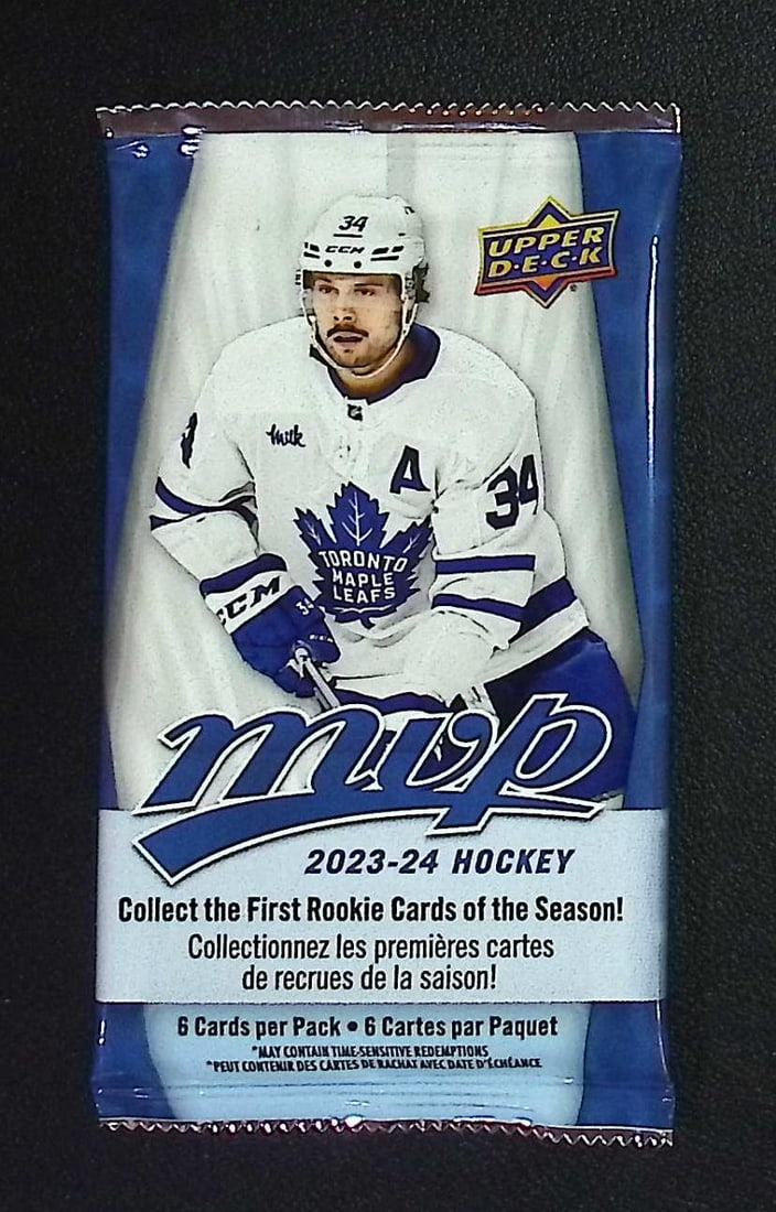 2023-24 Upper Deck MVP Hockey Card Retail Box Pack - Collect all 50 SP Star & Rookie SP Cards: Upper Deck Hockey NHL Trading & Sports Cards, Sports Cards for Sale Near Mr, Auction Memorabilia Lots For Sale on Line, Base Retro Variation Cards NHL Trading Cards Stanley Cup Connor McDavid Alex Ove