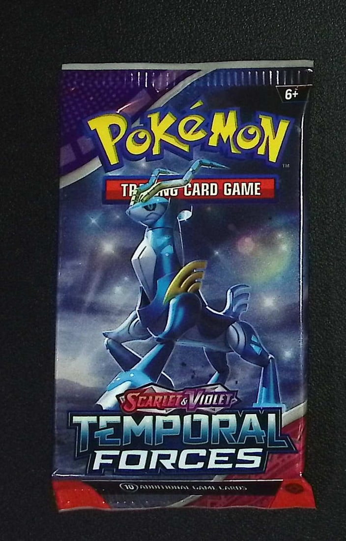 2024 Pokemon Scarlet & Violet Temporal Forces 10 Card Booster Pack, Charizard, Pikachu: Pokemon Trading Card Game Cards, Charizard, Pikachu, Mewto, EX, Referse Holo, Holo Rare Cards, Secret Rare Cards, Full Art Cards, Evee, 3 Stars Ultra Rare Cards, Double Rare, Illustration Rare, Specia
