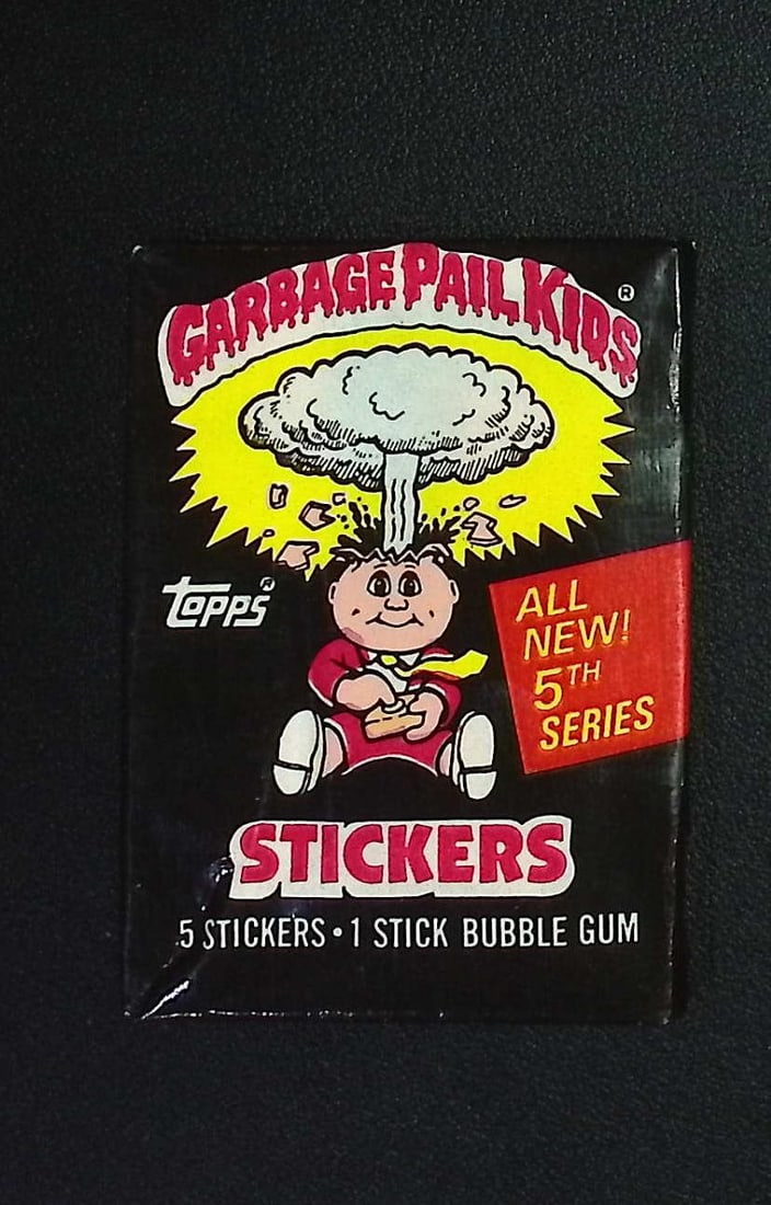 1986 Topps Vintage Garbage Pail Kids Retail Box Wax Pack - 5th Series (1 of 1)