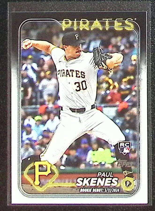 Paul Skenes Rookie Card 2024 Topps Update #US288 Pittsburgh Pirates: Topps Baseball MLB Trading & Sports Cards, Sports Cards for Sale Near Me, World Series & Hall of Fame Players Memorabilia, Refractors, X-Fractors, Numbered, SP, SSP, Valuable Auction Memorabilia Lots 