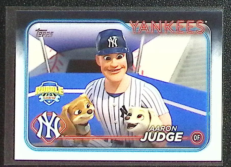Aaron Judge Paw Patrol 2024 Topps Update #PP-2 New York Yankees: Topps Baseball MLB Trading & Sports Cards, Sports Cards for Sale Near Me, World Series & Hall of Fame Players Memorabilia, Refractors, X-Fractors, Numbered, SP, SSP, Valuable Auction Memorabilia Lots 