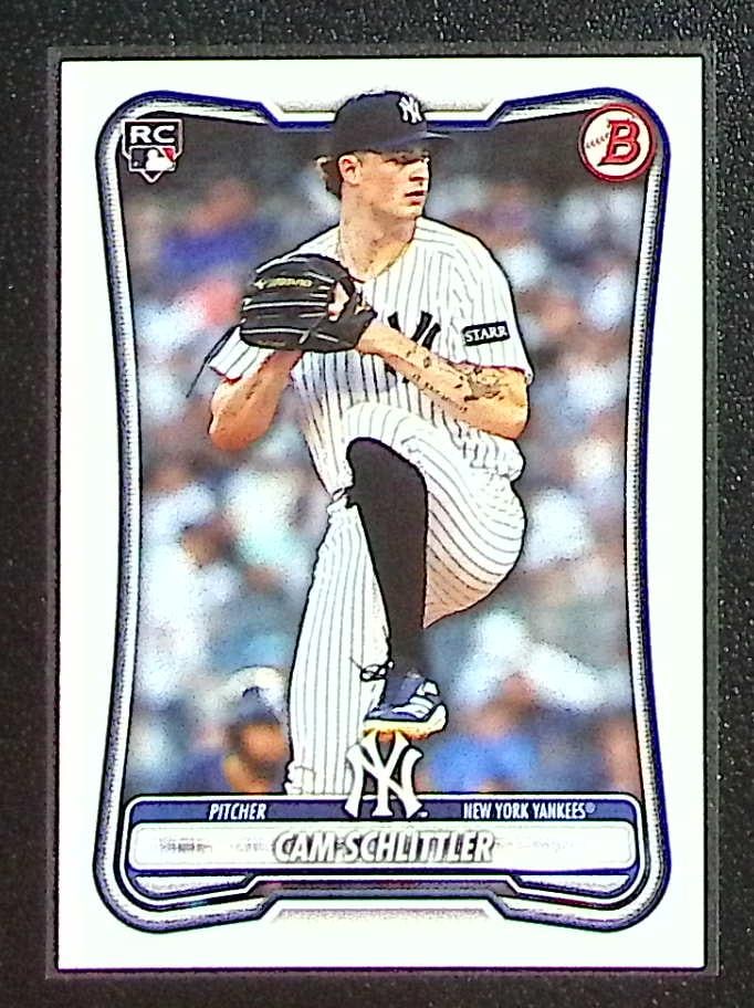 Cam Schlittler Rookie Card 2026 Bowman #53 New York Yankees: Bowman Baseball MLB Trading & Sports Cards, Sports Cards for Sale Near Me, World Series & Hall of Fame Players, SP, SSP, Chrome, 1st Bowman, Auction Memorabilia Lots Sold On Line