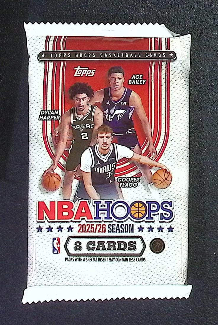 2025 Topps NBA Hoops Basketball BLASTER BOX PACK: Cooper Flagg & Kon Kneuppel Rookie Cards: Cooper Flagg & Kon Kneuppel Rookie Cards. Topps Basketball NBA Trading & Sports Cards, Rookie Cards in this set are Cooper Flagg, Dylan Harper, Ace Bailey, V J Edgecombe, Kon Knueppel , Autographs, Si
