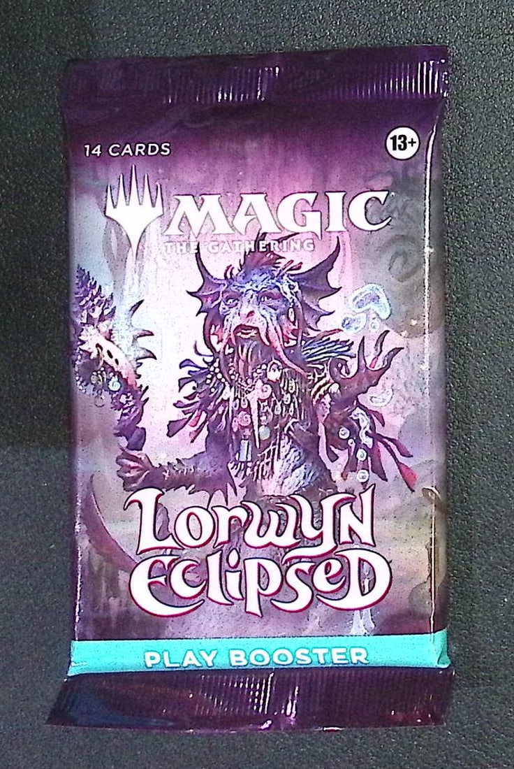 Magic the Gathering Bundle Box Play Booster Pack- Lorwyn Eclipsed: Trading Card Game, TCG, Trading Card Games for Sale Near Me, Collectible Card Game, CCG, Auction Lots for Sale On Line, Foil Cards