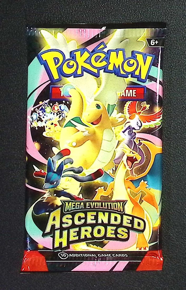2025 Pokemon Ascended Heroes Card Booster Pack Charizard Newest Pokemon Set: Pokemon Trading Card Game Cards, Charizard, Pikachu, Mewto, EX, Referse Holo, Holo Rare Cards, Secret Rare Cards, Full Art Cards, Evee, 3 Stars Ultra Rare Cards, Double Rare, Illustration Rare, Specia