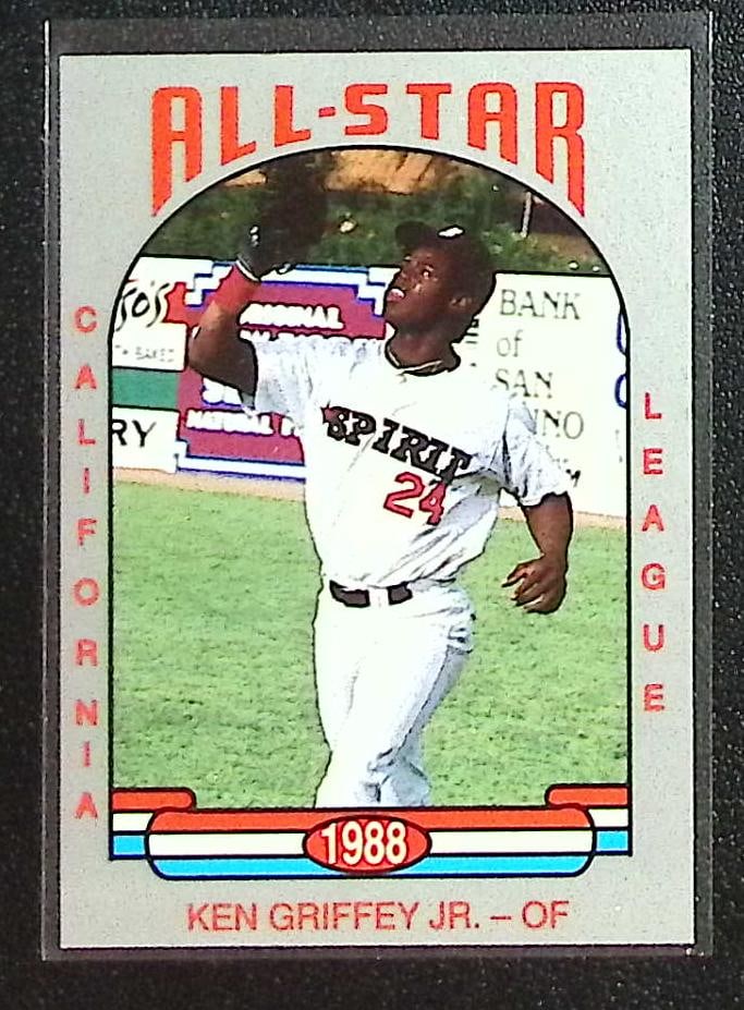 Ken Griffey Jr. Rookie 1988 California League #26 (1 of 2)