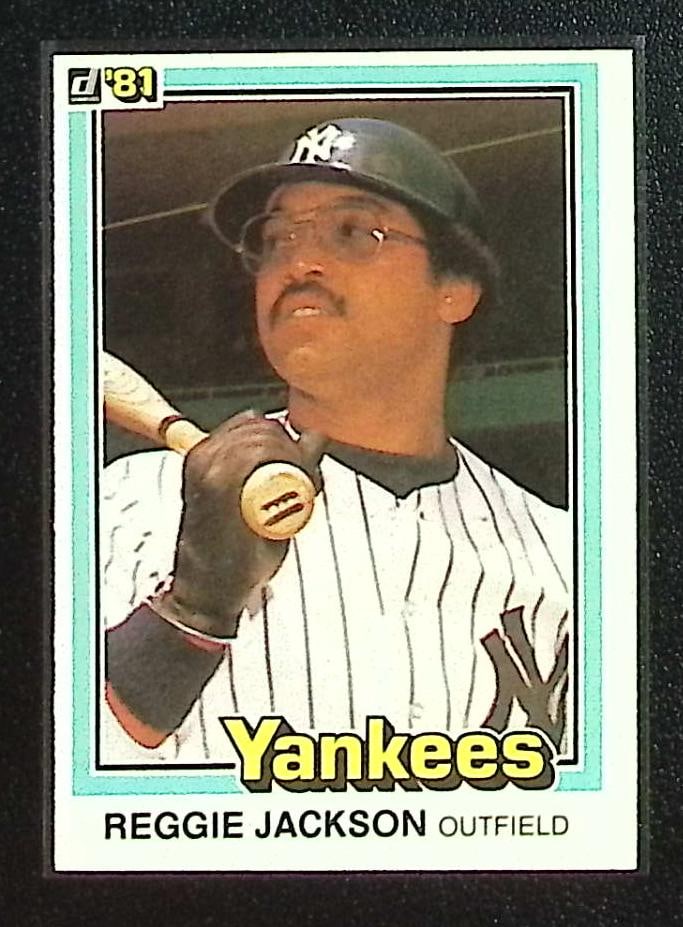Reggie Jackson 1981 Donruss #228 New York Yankees: Donruss Baseball MLB Trading & Sports Cards, Sports Cards for Sale Near Me, Prizm, Mosaic, Select, SP, SSP, Auction Memorabilia Lots for Sale On Line, World Series & Hall of Fame Players, Diamond King