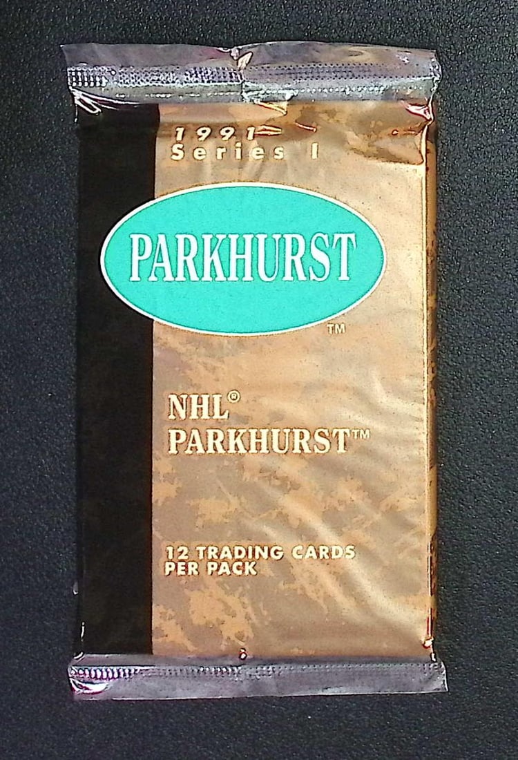 1991 Parkhurst Series 1 Hockey Card Retail Box Pack - Emerald Ice Inserts, Wayne Gretzky (1 of 1)