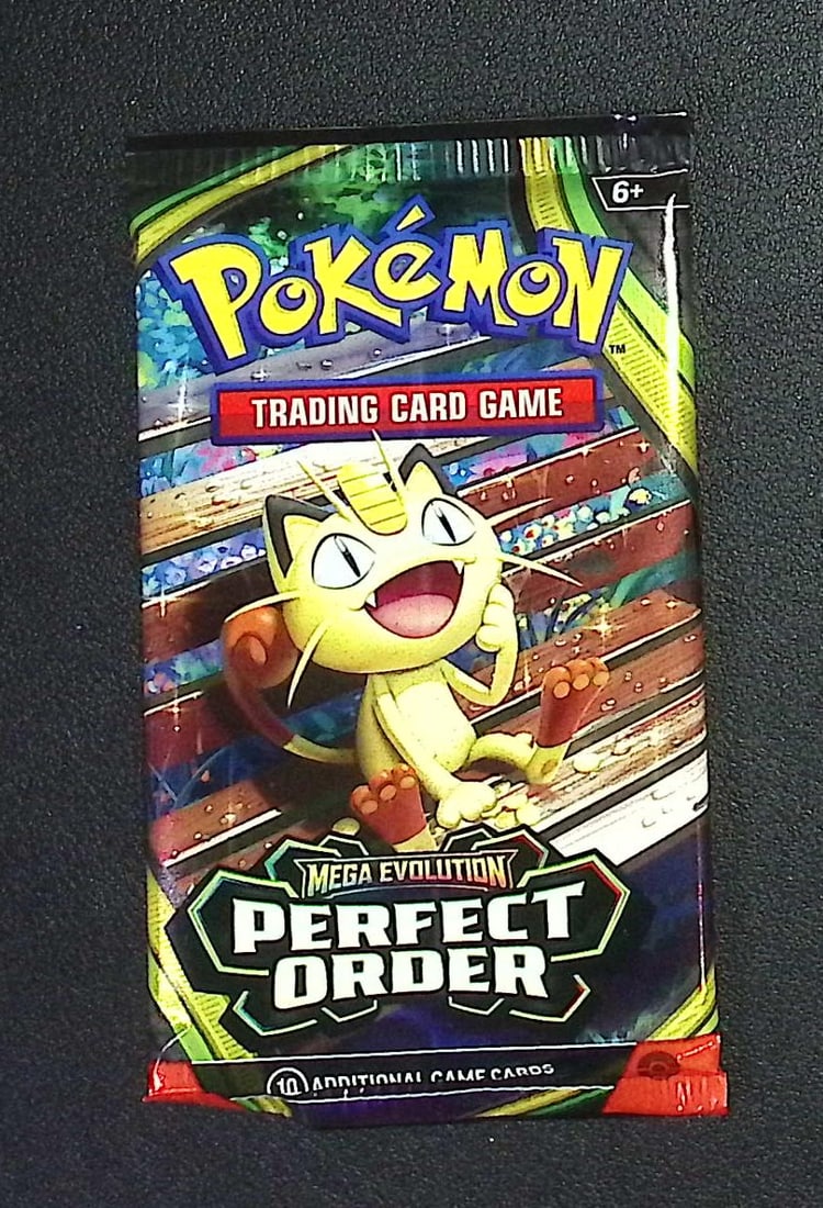 2026 Pokemon Perfect Order 10 Card TCG Booster Pack, Charizard: Pokemon Trading Card Game Cards, Charizard, Pikachu, Mewto, EX, Referse Holo, Holo Rare Cards, Secret Rare Cards, Full Art Cards, Evee, 3 Stars Ultra Rare Cards, Double Rare, Illustration Rare, Specia