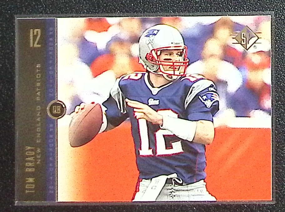 Tom Brady 2008 Upper Deck SP Rookie Edition #7 New England Patriots (1 of 2)