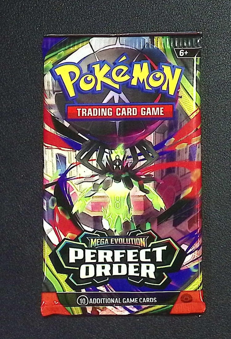 2026 Pokemon Perfect Order 10 Card TCG Booster Pack, Charizard: Pokemon Trading Card Game Cards, Charizard, Pikachu, Mewto, EX, Referse Holo, Holo Rare Cards, Secret Rare Cards, Full Art Cards, Evee, 3 Stars Ultra Rare Cards, Double Rare, Illustration Rare, Specia