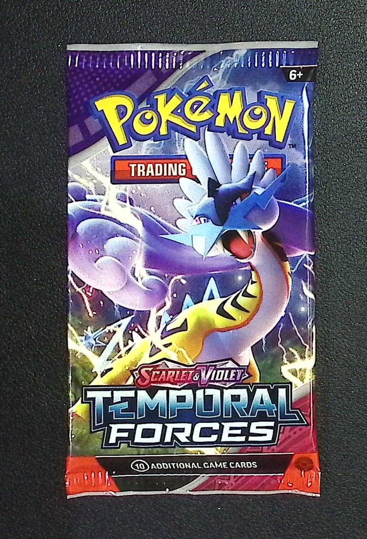 2024 Pokemon Scarlet & Violet Temporal Forces 10 Card Booster Pack, Charizard, Pikachu: Pokemon Trading Card Game Cards, Charizard, Pikachu, Mewto, EX, Referse Holo, Holo Rare Cards, Secret Rare Cards, Full Art Cards, Evee, 3 Stars Ultra Rare Cards, Double Rare, Illustration Rare, Specia