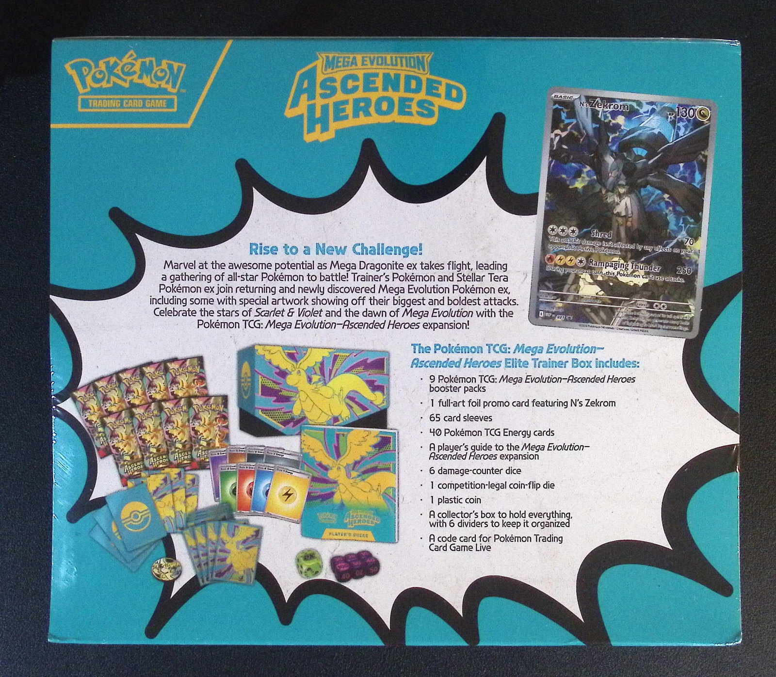 2025 Pokemon Ascended Heroes Elite Trainer Box (ETB) - 2
