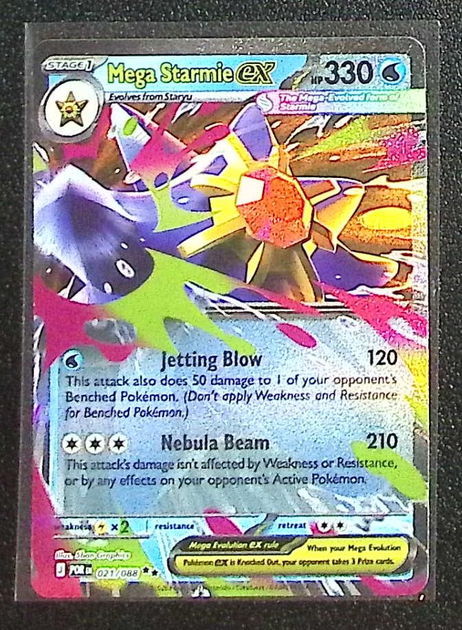 Pokemon Perfect Order Mega Starmie Ex #21: Pokemon Trading Card Game Cards, Charizard, Pikachu, Mewtwo, Reverse Holo, Holo Rare, Secret Rare Cards, Full Art Cards, Eevee, Ultra Rare Card, Illustration Rare, Special Illustration Rare SIR