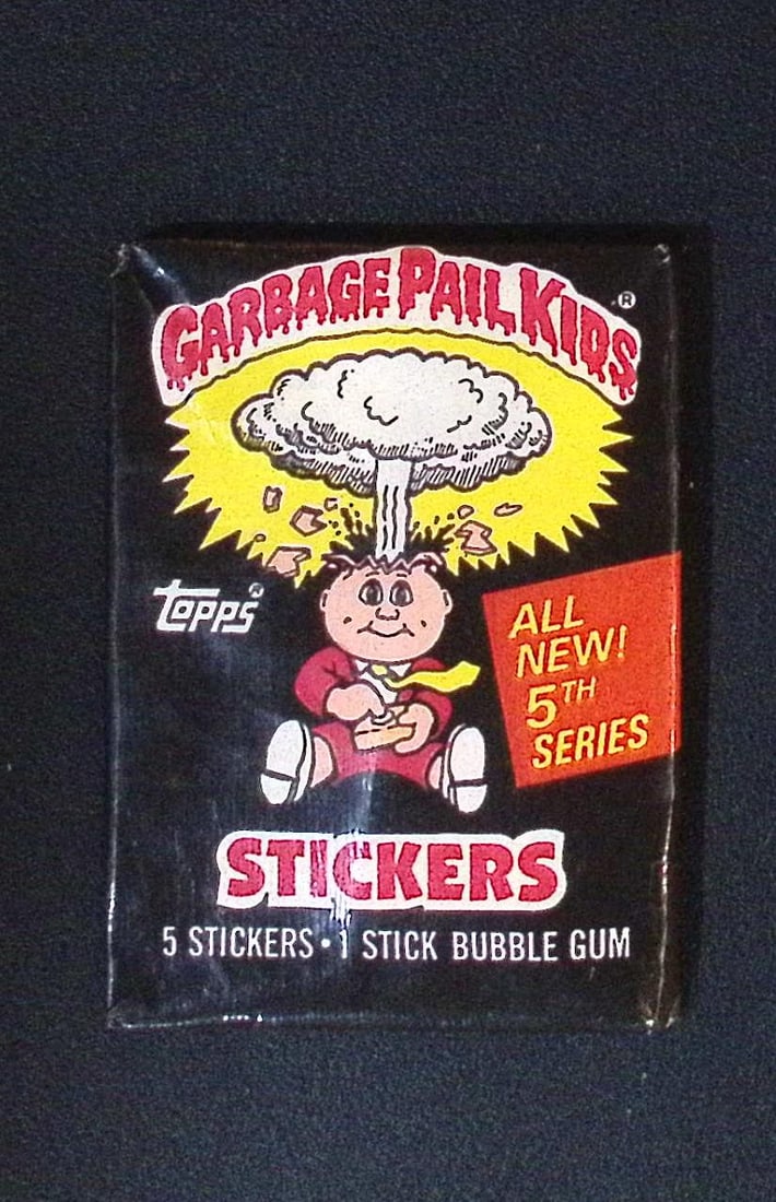 1986 Topps Vintage Garbage Pail Kids Retail Box Wax Pack - 5th Series (1 of 1)