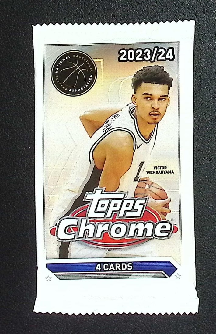 2023-24 Topps Chrome Basketball Cards BLASTER BOX PACK Victor Wembanyama Rookie Card: Topps Chrome Basketball NBA Trading & Sports Cards, Rookie Cards in this set are Victor Wembanyama Rookie, Brandon Miller, Amen Thompson, Scoot Henderson, Ausar Thompson, Autographs, Signatures, Green