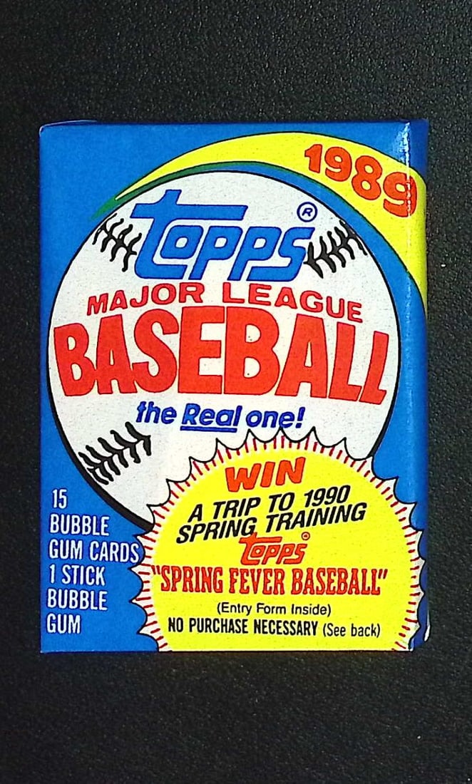 1989 Donruss Vintage Baseball Card Sealed Retail Box Pack Ken Griffey, Jr Rookie Card: Ken Griffey, Jr. Rated Rookie, Vintage Valuable Donruss Baseball MLB Trading & Sports Cards, Robin Yount, George Brett, Rickey Henderson, Nolan Ryan, Old Sports Cards for Sale Near Me, World Series & 