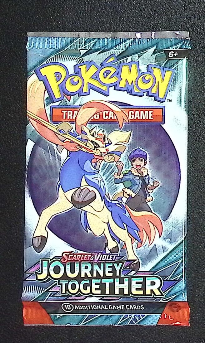2025 Pokemon Scarlet & Violet Journey Together 10 Card TCG Booster Pack Charizard: Pokemon Trading Card Game Cards, Charizard, Pikachu, Mewto, EX, Referse Holo, Holo Rare Cards, Secret Rare Cards, Full Art Cards, Evee, 3 Stars Ultra Rare Cards, Double Rare, Illustration Rare, Specia