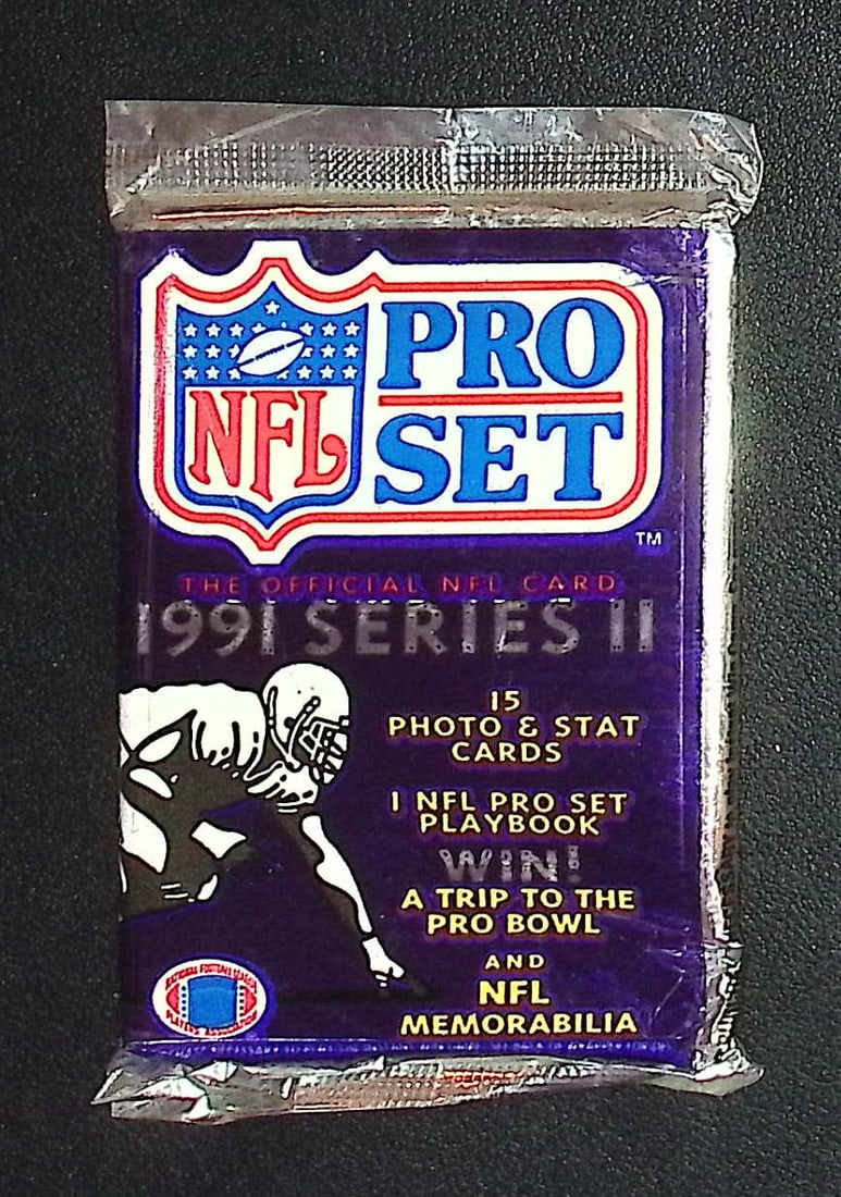 1991 Pro-Set Series 2 Vintage Football Card Factory Sealed Retail Box, Wax Pack (1 of 1)