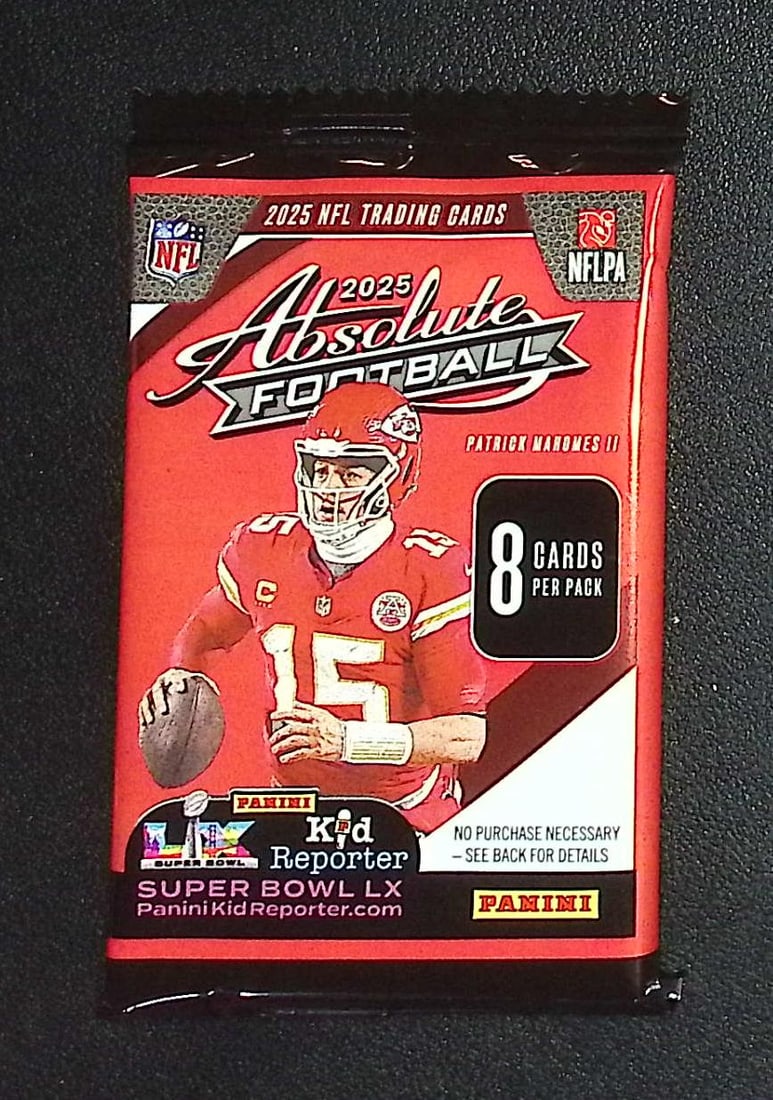 2025 Panini Absolute Football BLASTER BOX PACK- RC: Jaxson Dart, Emeka Egbuka: Panini Rookie Football NFL Trading & Sports Cards, Rookie Cards in This Set are Jaxson Dart, Cam Ward, Shedeur Sanders, Cam Skattebo, Travis Hunter, Football & Sports Cards for Sale Near Me, Silver,