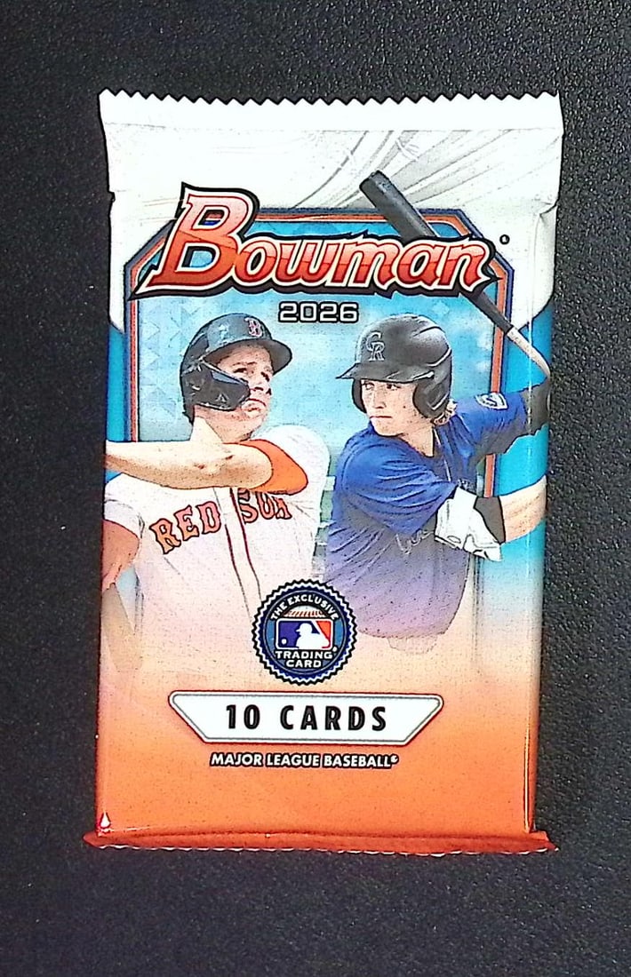 2026 Bowman Baseball Cards BLASTER BOX PACK, Roman Anthony Rookie Card, Konnor Griffin Prospect: Bowman Baseball MLB Trading & Sports Cards, Roman Anthony Rookie Card, Konnor Griffin Prospect, Sports Cards for Sale Near Me, Prospect, Refractors, Auction Lots for Sale on Line, World Series & Hall 