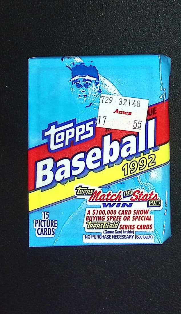 1992 Topps Vintage Series 1 Baseball Cards RETAIL BOX WAX PACK, Sports Cards Rookie Cards (1 of 1)