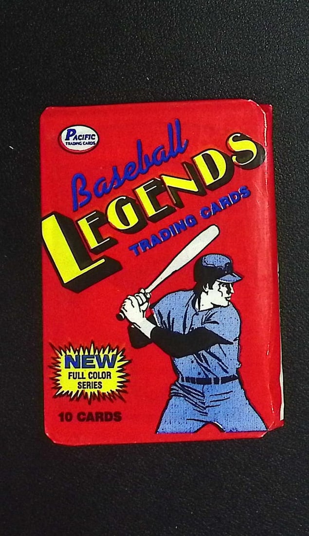 1988 Pacific Legends Series 1 Vintage Baseball Cards Retail Wax Pack (1 of 1)