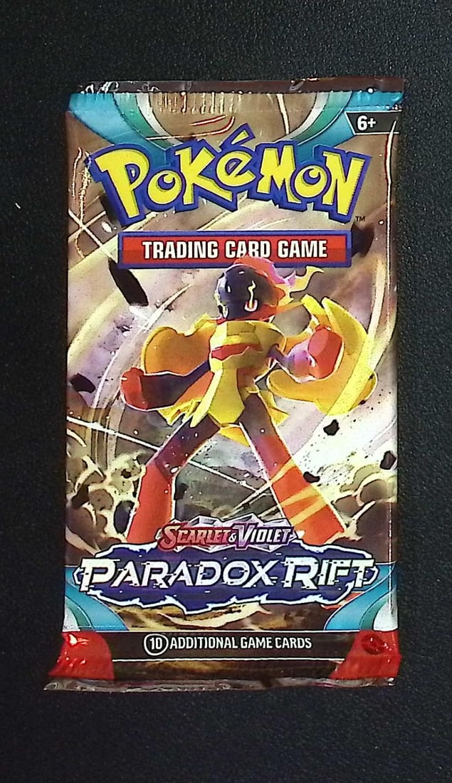 2023 Pokemon Scarlet & Violet Paradox Rift 10 Card TCG Booster Pack, Charizard, Pikachu, Holo: Pokemon Trading Card Game Cards, Charizard, Pikachu, Mewto, EX, Referse Holo, Holo Rare Cards, Secret Rare Cards, Full Art Cards, Evee, 3 Stars Ultra Rare Cards, Double Rare, Illustration Rare, Specia