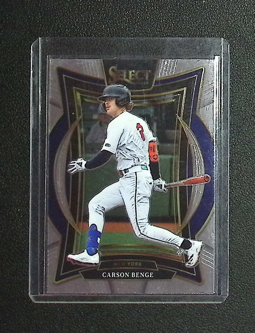 Carson Benge New York Mets 2025 Panini Select #93 (1 of 2)