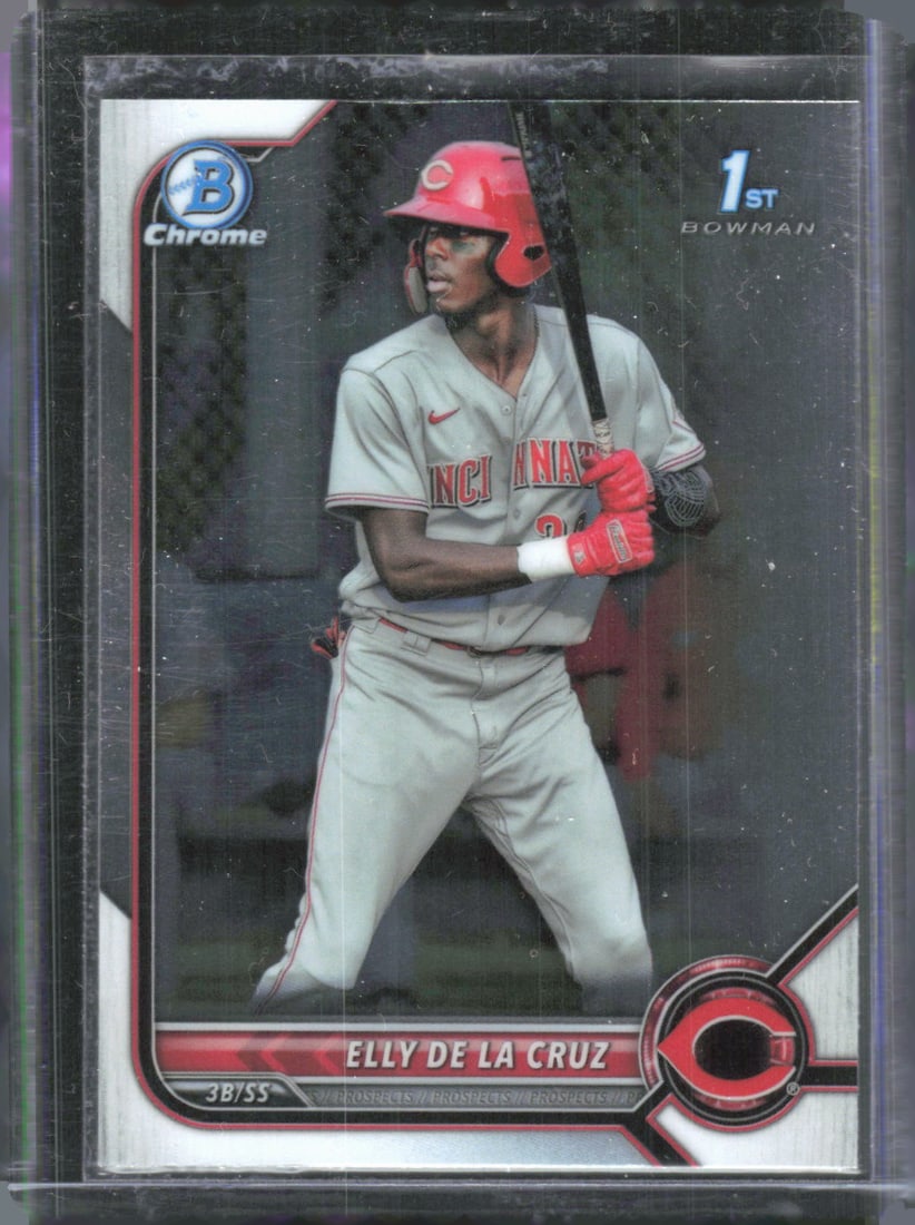 Elly De La Cruz 1st Bowman 2022 Bowman Chrome Prospects #BCP-50 (1 of 2)