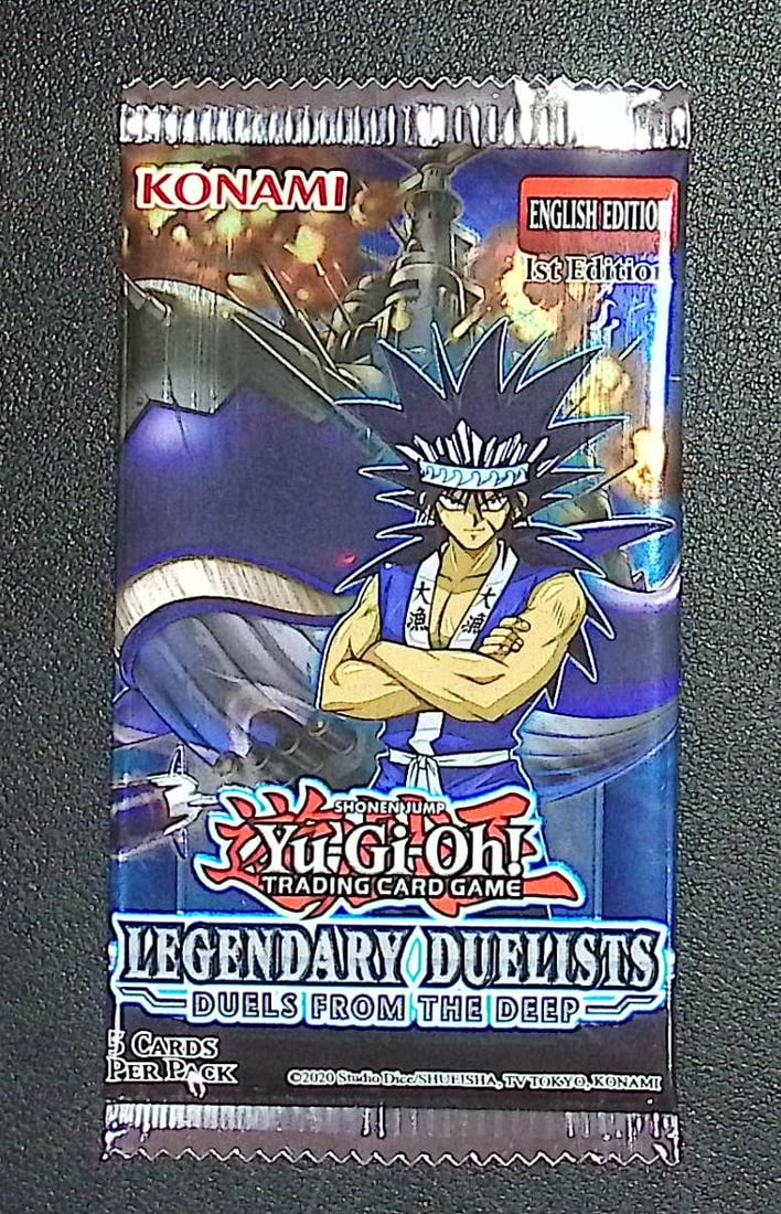 2020 Yu-Gi-Oh! Legendary Duelists - Duels from the Deep 1st Edition - 2 Packs Per Hanger Blister (1 of 1)