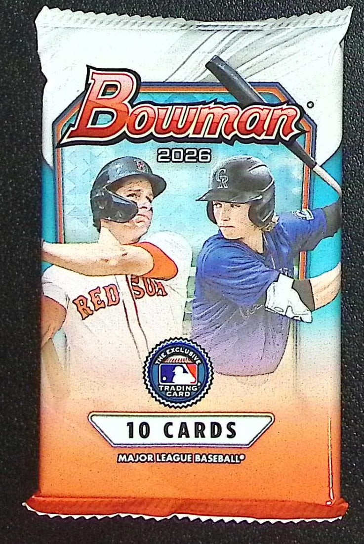 2026 Bowman Baseball Cards BLASTER BOX PACK, Roman Anthony Rookie Card, Konnor Griffin Prospect: Bowman Baseball MLB Trading & Sports Cards, Roman Anthony Rookie Card, Konnor Griffin Prospect, Sports Cards for Sale Near Me, Prospect, Refractors, Auction Lots for Sale on Line, World Series & Hall 