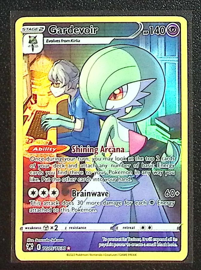 Pokemon Astral Radiance Trainer Gallery Gardevoir #TG05: Pokemon Trading Card Game Cards, Charizard, Pikachu, Mewtwo, Reverse Holo, Holo Rare, Secret Rare Cards, Full Art Cards, Eevee, Ultra Rare Card, Illustration Rare, Special Illustration Rare SIR