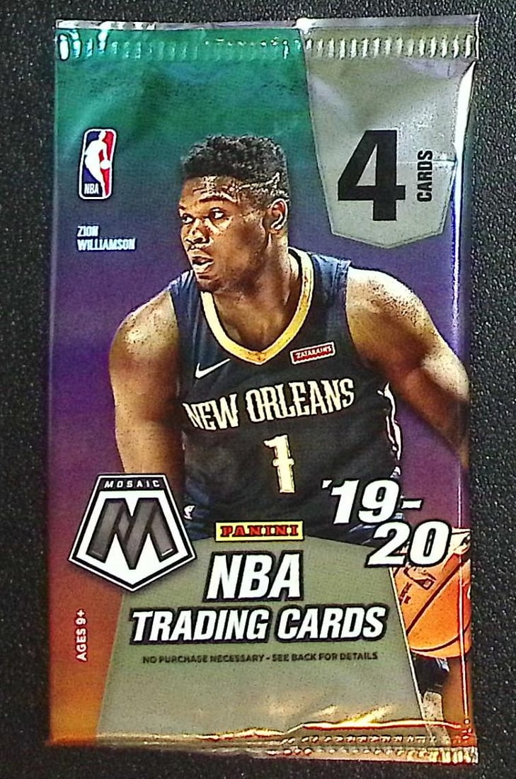 2019-20 Panini Mosaic Basketball Blaster Box Pack - RC's: Zion Williamson & Ja Morant (1 of 1)