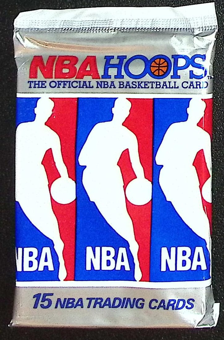 1990 NBA Hoops SERIES 1 Vintage Basketball Cards Retail Box Pack New Factory Sealed (1 of 1)
