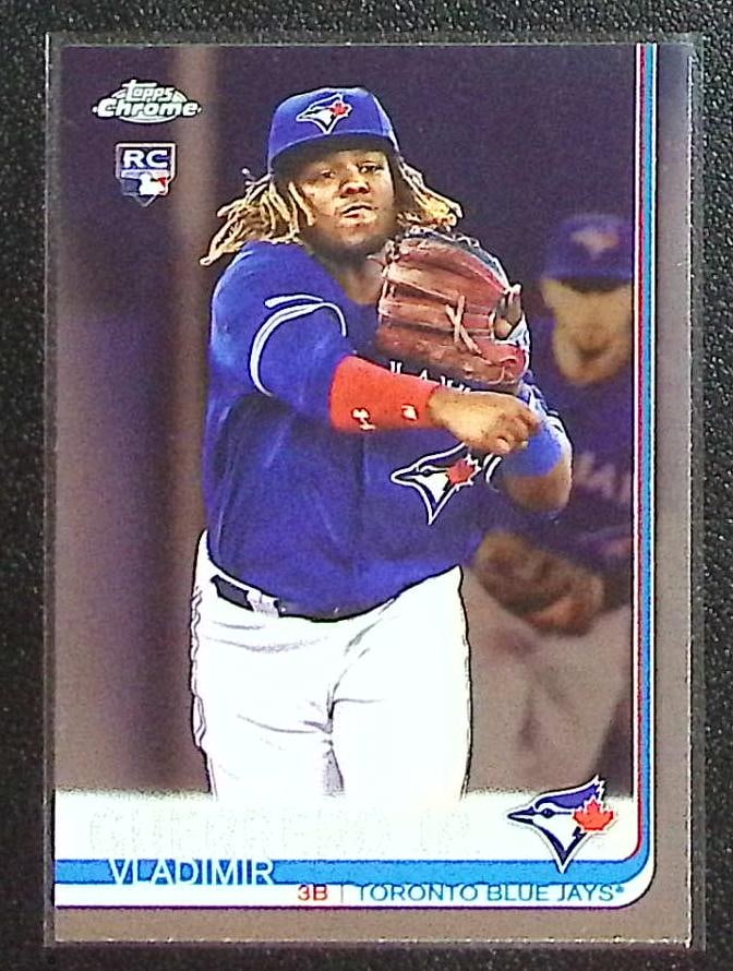 Vladimir Guerrero Jr. Rookie Card 2019 Topps Chrome Update #21 Toronto Blue Jays: Topps Baseball MLB Trading & Sports Cards, Sports Cards for Sale Near Me, World Series & Hall of Fame Players Memorabilia, Refractors, X-Fractors, Numbered, SP, SSP, Valuable Auction Memorabilia Lots 