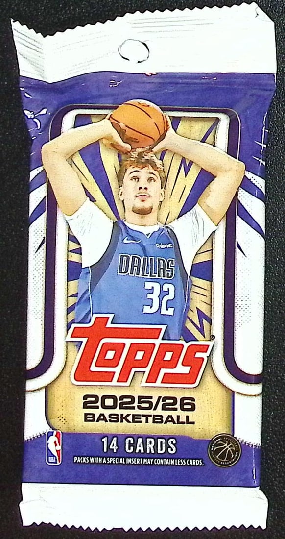 2025-26 Topps Basketball Card HANGER RETAIL PACK - RC'S: Cooper Flagg, Kon Kneuppel, VJ Edgecombe: Topps Basketball NBA Trading & Sports Cards, Rookie Cards in this set are Cooper Flagg, Dylan Harper, Ace Bailey, V J Edgecombe, Kon Knueppel , Autographs, Signatures, Green Topps Logo Refractor, Auct