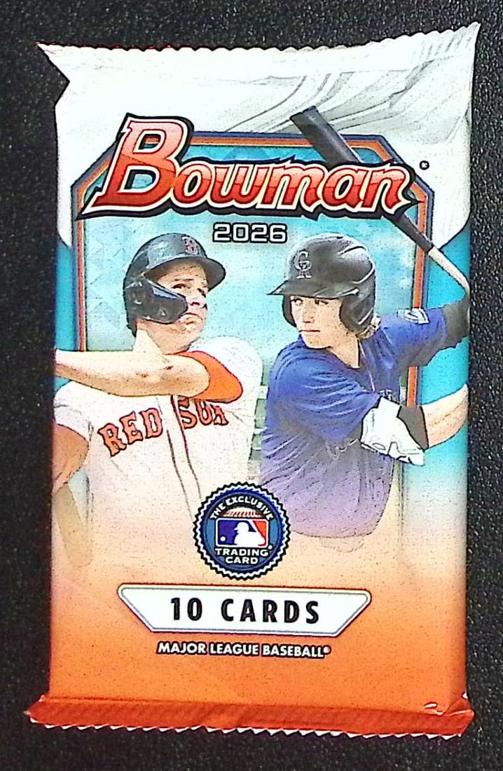 2026 Bowman Baseball Cards BLASTER BOX PACK, Roman Anthony Rookie Card, Konnor Griffin Prospect: Bowman Baseball MLB Trading & Sports Cards, Roman Anthony Rookie Card, Konnor Griffin Prospect, Sports Cards for Sale Near Me, Prospect, Refractors, Auction Lots for Sale on Line, World Series & Hall 