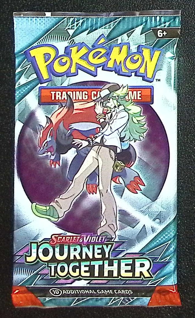 2025 Pokemon Scarlet & Violet Journey Together 10 Card TCG Booster Pack Charizard: Pokemon Trading Card Game Cards, Charizard, Pikachu, Mewto, EX, Referse Holo, Holo Rare Cards, Secret Rare Cards, Full Art Cards, Evee, 3 Stars Ultra Rare Cards, Double Rare, Illustration Rare, Specia