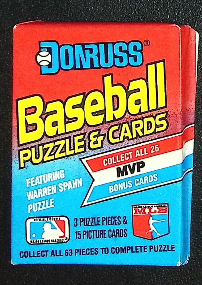 1989 Donruss Vintage Baseball Card Sealed Retail Box Pack Ken Griffey, Jr Rookie Card (1 of 1)