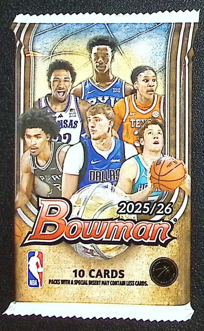 2025-26 Bowman Basketball BLASTER BOX PACK - Cooper Flagg & Kon Knueppel Rookie Cards: Bowman Basketball NBA Trading & Sports Cards, Sports Cards for Sale Near Me, Champion and Hall of Fame Players, Auction Lots for Sale On Line
