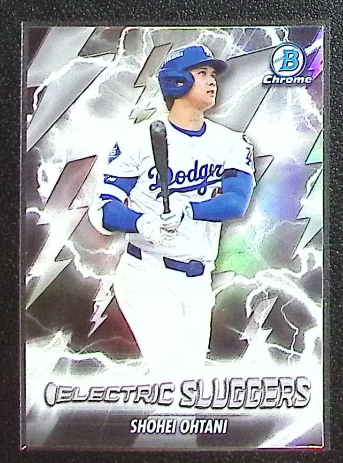 Shohei Ohtani Electric Sluggers 2026 Bowman Chrome #ES-18 Los Angeles Dodgers: Bowman Baseball MLB Trading & Sports Cards, Sports Cards for Sale Near Me, World Series & Hall of Fame Players, SP, SSP, Chrome, 1st Bowman, Auction Memorabilia Lots Sold On Line