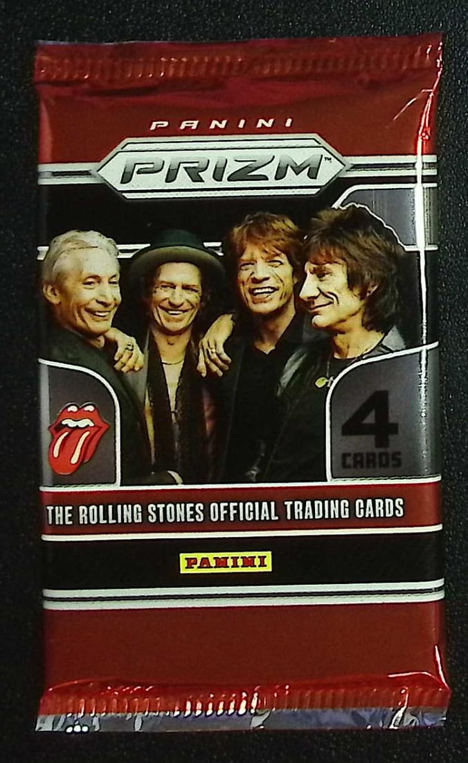 Rolling Stones 2026 Panini Prizm Blaster Box Pack: Panini Music Trading Cards. Silver Prizms, Autographs, Numbered Cards