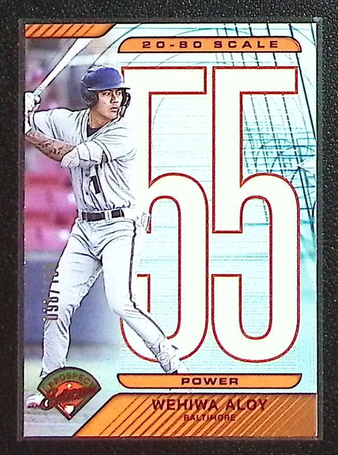 Wehiwa Aloy Red /199 2025 Panini Prospect Edition #19 Baltimore Orioles (1 of 2)